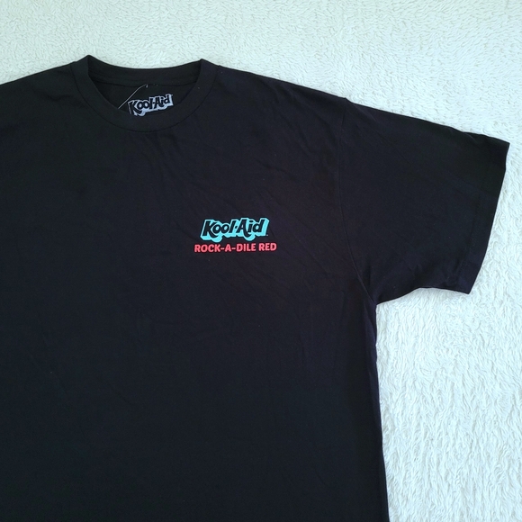 Mad😡 Engine Global🌎 LLC "Rock-A-Dile Red Kool-Aid" Graphic Tee👕 - NWT - Picture 4 of 12